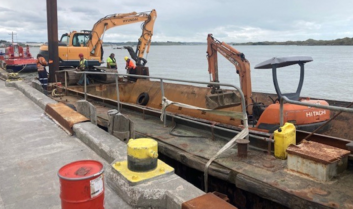 Whanganui Port - Te Pūwaha - Boat Ramp Cleared