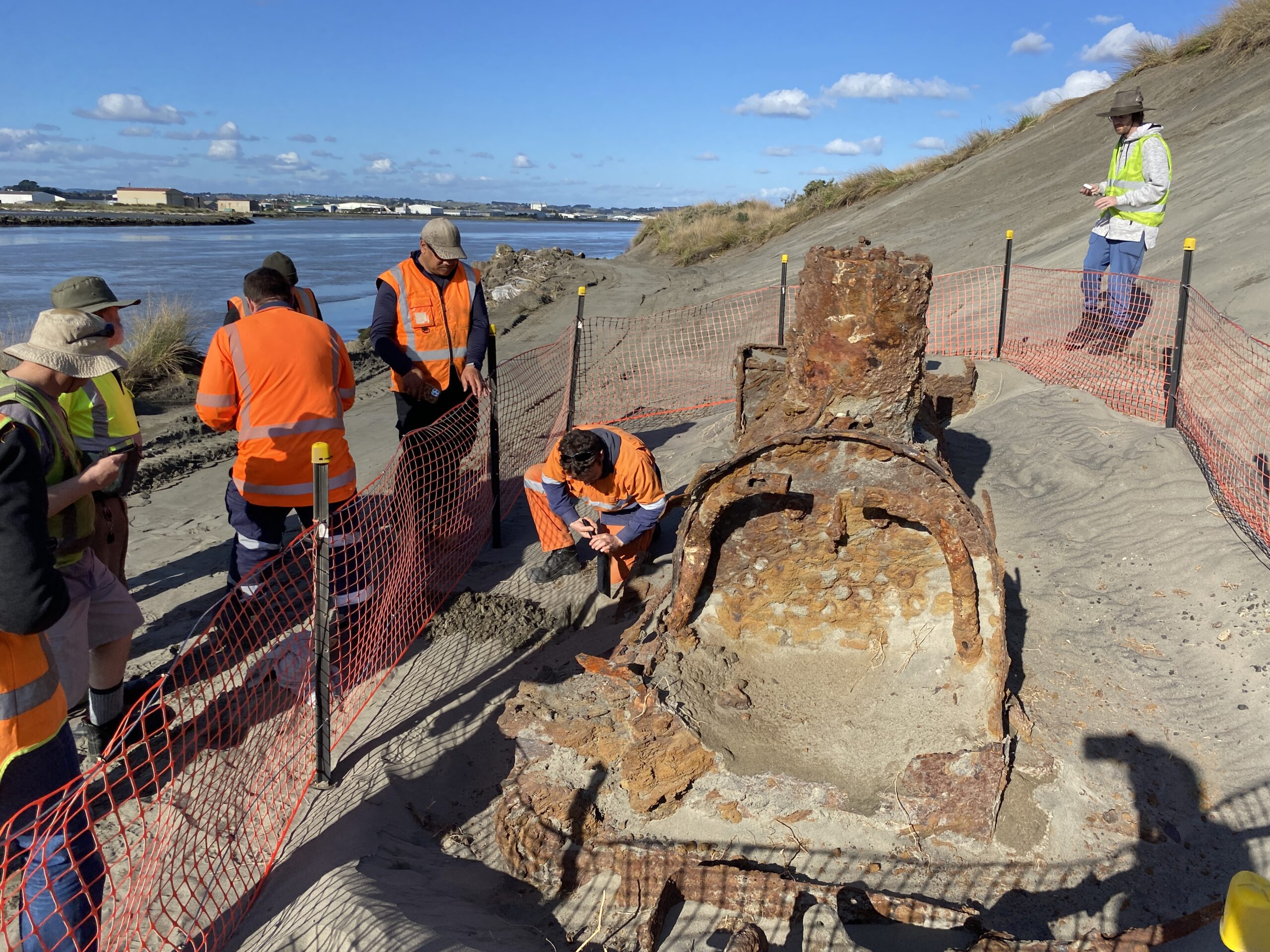 SteamRail Whanganui visit Skunk locomotive found September 2025